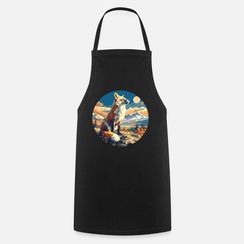 Renards Renard - Tablier de cuisine - noir