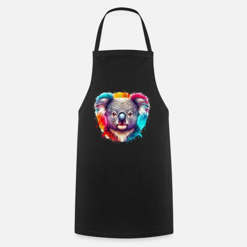 Koala - Tablier de cuisine - noir