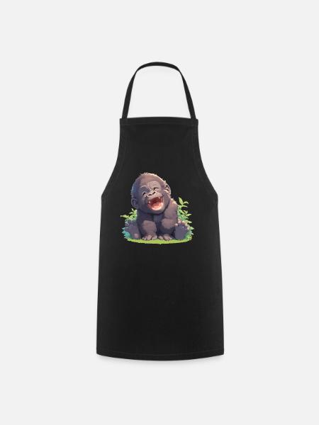 Gorillas Gorilla - Kochschürze - Schwarz