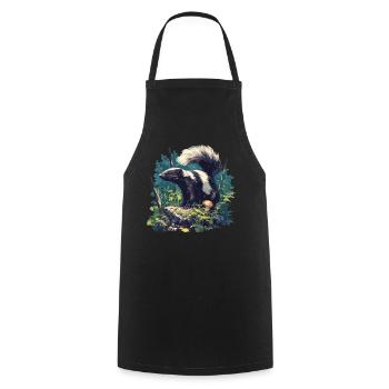 Mouffettes Mouffette - Tablier de cuisine - noir - Devant - AI Model Male 185 dark (185cm)