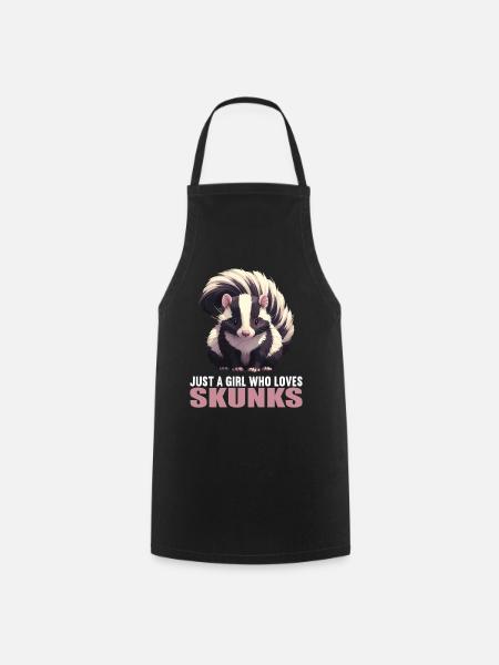 Stinktiere Stinktier - Kochschürze - Schwarz