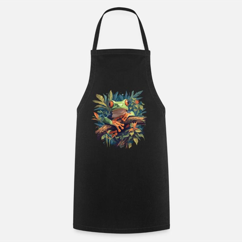 Grenouilles Grenouilles - Tablier de cuisine - noir