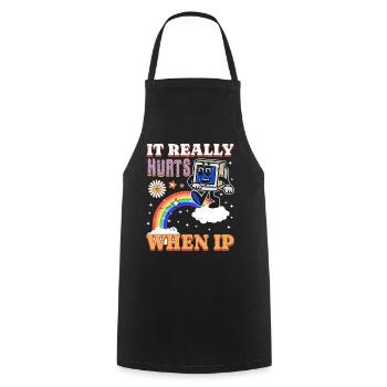 IT Geek, Accessoires PC Périphériques de stockage Evolution - Tablier de cuisine - noir - Devant - AI Model Male 185 dark (185cm)