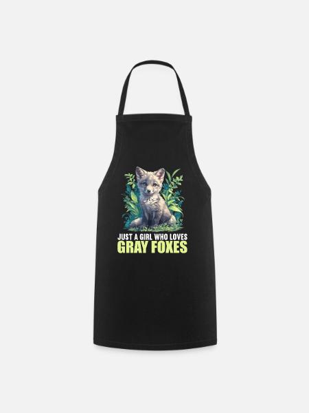 Graufüchse Graufuchs - Kochschürze - Schwarz