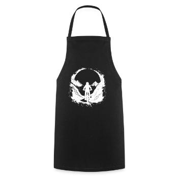 Vtt - Tablier de cuisine - noir - Devant - AI Model Male 185 dark (185cm)