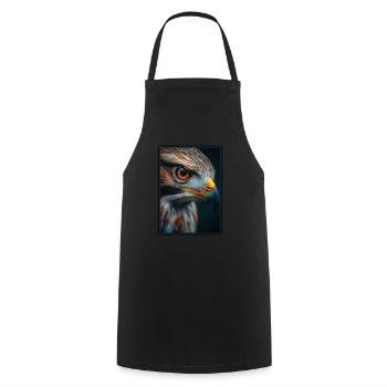 Faucon Faucon - Tablier de cuisine - noir - Devant - AI Model Male 185 dark (185cm)