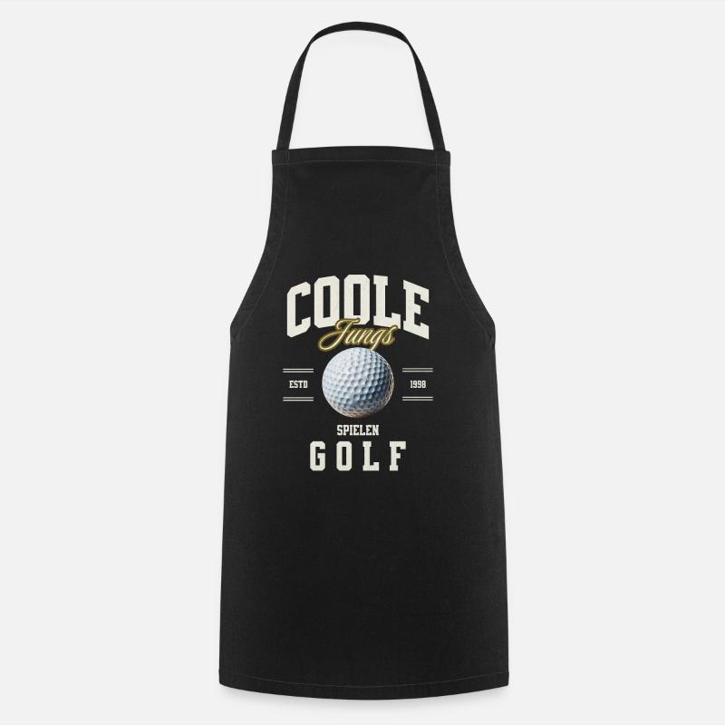 Golf - Kochschürze - Schwarz