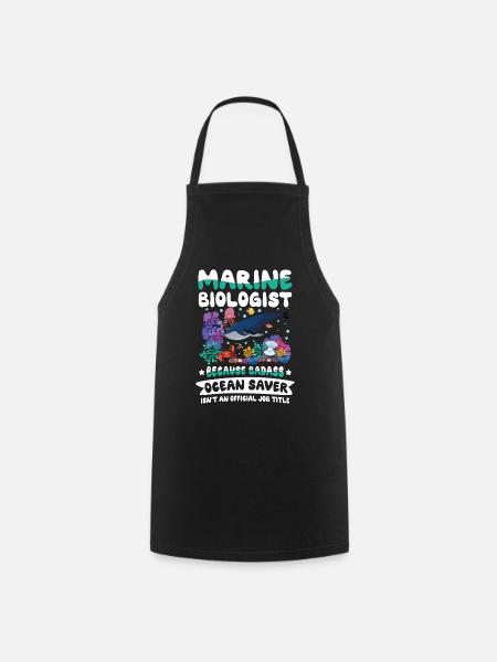 Marine Biologist - Kochschürze - Schwarz