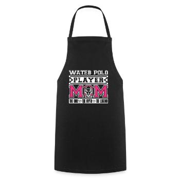 Water Polo Player Mom The Idol Loves Swimming - Cooking Apron - black - Front - AI Model Male 185 dark (185cm)