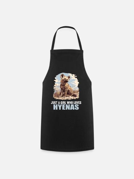 Hyänen Hyäne - Kochschürze - Schwarz