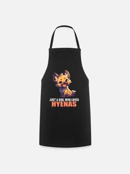 Hyänen Hyäne - Kochschürze - Schwarz