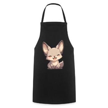 Jackals Jackal - Cooking Apron - black - Front - AI Model Male 185 dark (185cm)