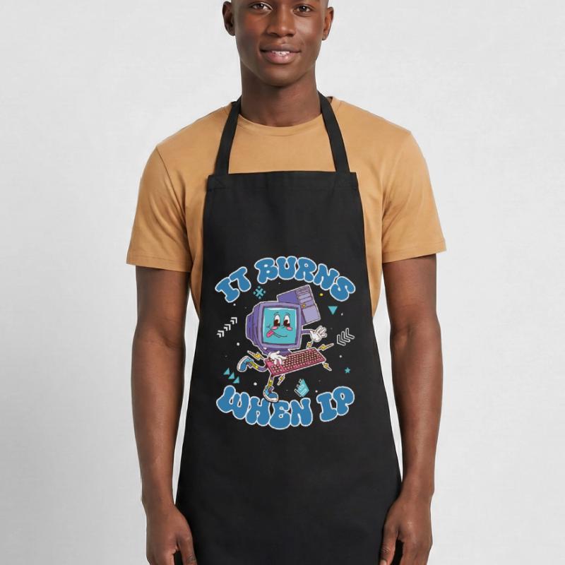 IT Geek, PC Accessories Storage Devices Evolution Cooking Apron