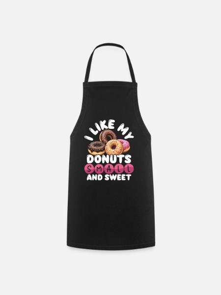 Donuts Donut - Kochschürze - Schwarz