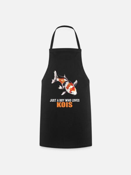 Koi Koi Carpe - Tablier de cuisine - noir