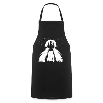 Bowling - Cooking Apron - black - Front - AI Model Male 185 dark (185cm)