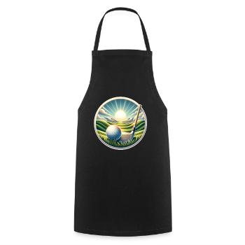 Gulf - Cooking Apron - black - Front - AI Model Male 185 dark (185cm)