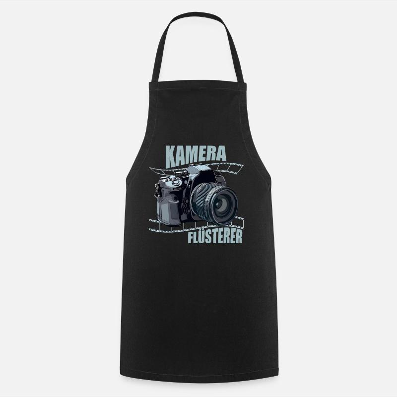 Kamera Flüsterer - Kochschürze - Schwarz