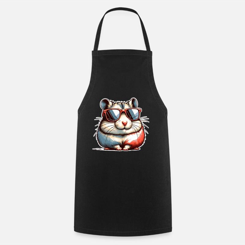 Hamster - Tablier de cuisine - noir