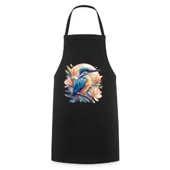 Kingfishers Kingfisher - Cooking Apron - black - Front - AI Model Male 185 dark (185cm)
