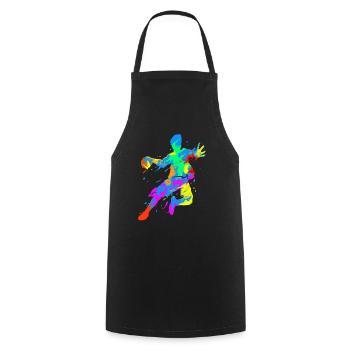 Tenue de fan de handball Entraîneur Gardien de but Handball Club - Tablier de cuisine - noir - Devant - AI Model Male 185 dark (185cm)