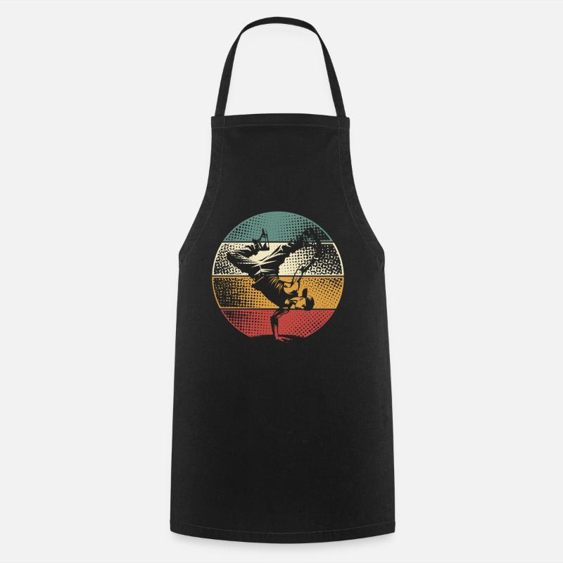 Breakdance - Tablier de cuisine - noir