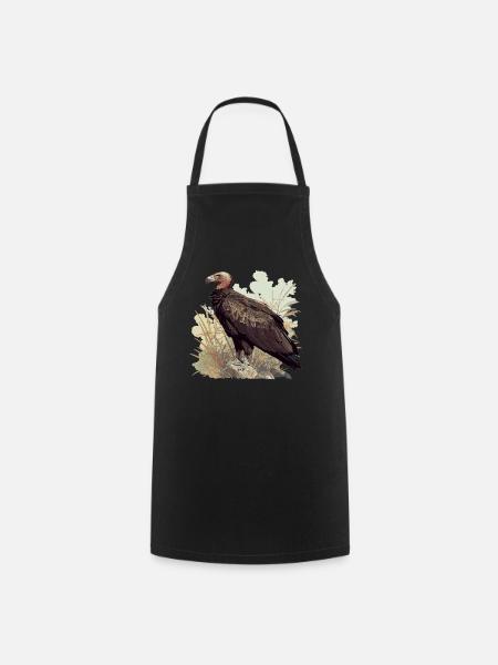 Vulture Geier - Cooking Apron - black