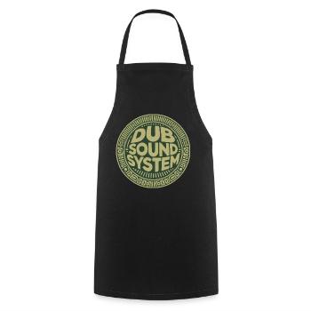 dub sound system - Tablier de cuisine - noir - Devant - AI Model Male 185 dark (185cm)