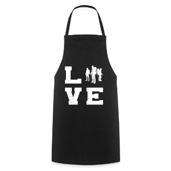 Hommes Escalade de bloc Escalade Femmes - Tablier de cuisine - noir - Devant - AI Model Male 185 dark (185cm)