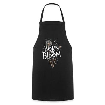 Dandelion Dandelion Lover Floral Floral - Tablier de cuisine - noir - Devant - AI Model Male 185 dark (185cm)