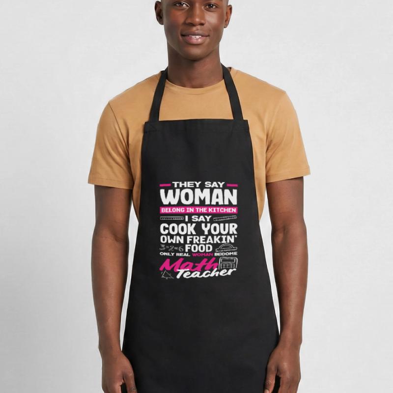 Math Teacher Math Gift Cooking Apron