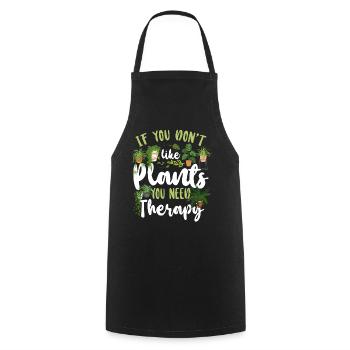 Jardinage amateur de plantes si vous ne le faites pas - Tablier de cuisine - noir - Devant - AI Model Male 185 dark (185cm)