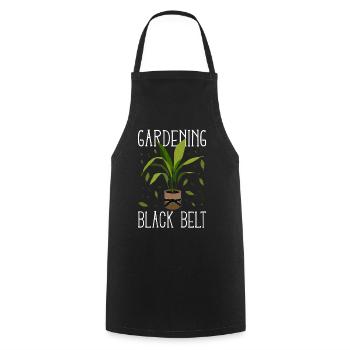 Amoureux des plantes Jardinage Jardinage - Tablier de cuisine - noir - Devant - AI Model Male 185 dark (185cm)
