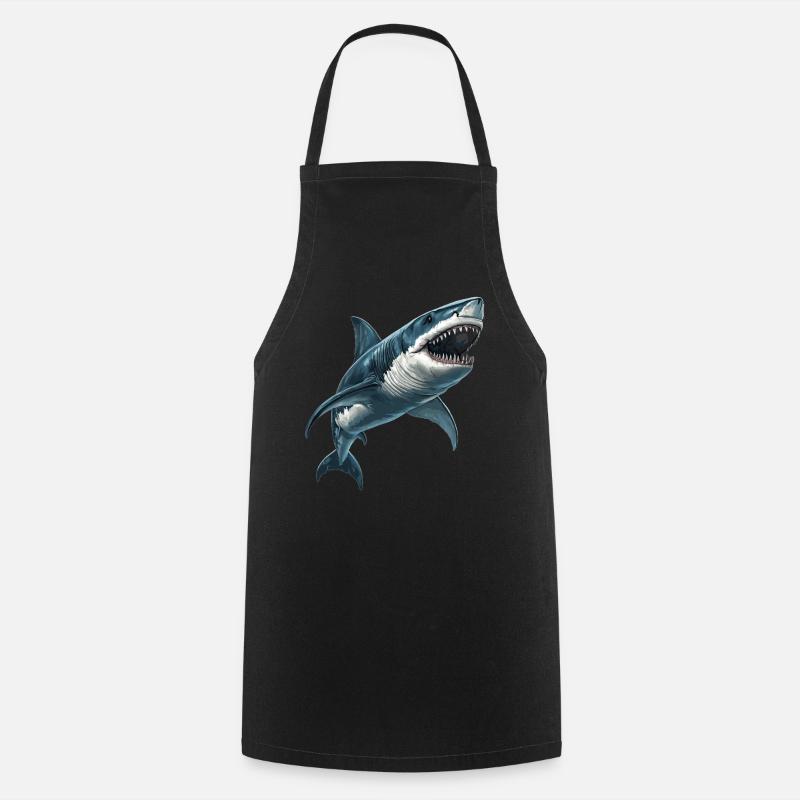 Requins Requin - Tablier de cuisine - noir