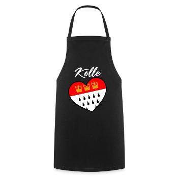 Cologne Carnaval de Cologne Alaaf Kölner Kölsch Veedel - Tablier de cuisine - noir - Devant - AI Model Male 185 dark (185cm)