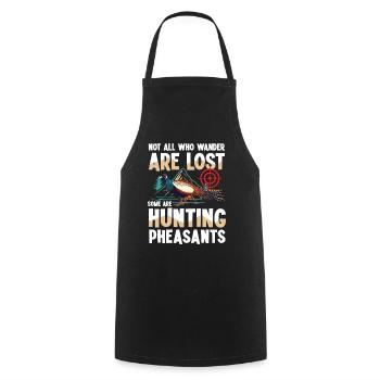 Duck hunters shoot heavier loads flag - Cooking Apron - black - Front - AI Model Male 185 dark (185cm)