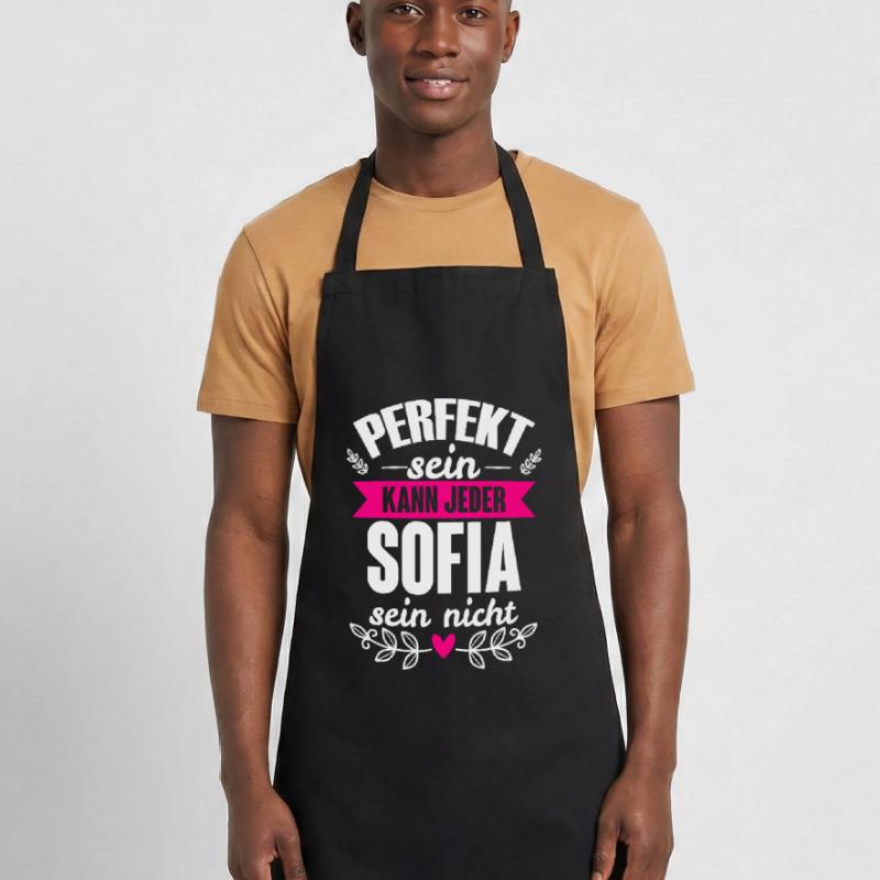 Sofia - Perfekt Sein Kann Jeder Sofia Sein Nicht Kochschürze