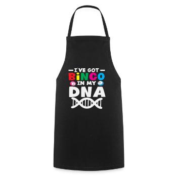 Bingo Lovers DNA Players - Tablier de cuisine - noir - Devant - AI Model Male 185 dark (185cm)