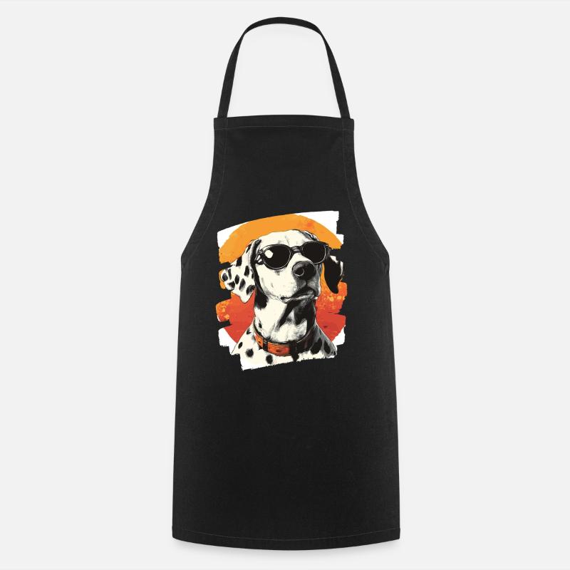 Dalmate - Tablier de cuisine - noir