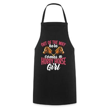 Hobby Horsing Hobby Horse Horse Horse Riding - Cooking Apron - black - Front - AI Model Male 185 dark (185cm)