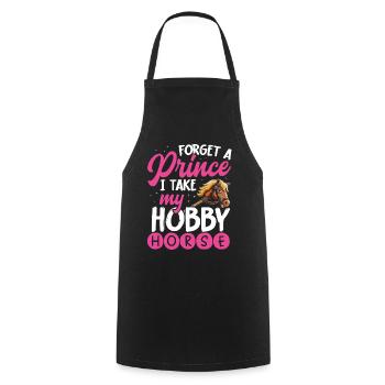 Hobby Horsing Hobby Horse Horse Horse Riding - Cooking Apron - black - Front - AI Model Male 185 dark (185cm)