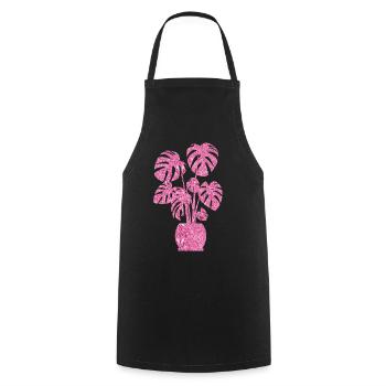 Plant Lover Gardening Diamond - Kochschürze - Schwarz - Vorne - AI Model Male 185 dark (185cm)