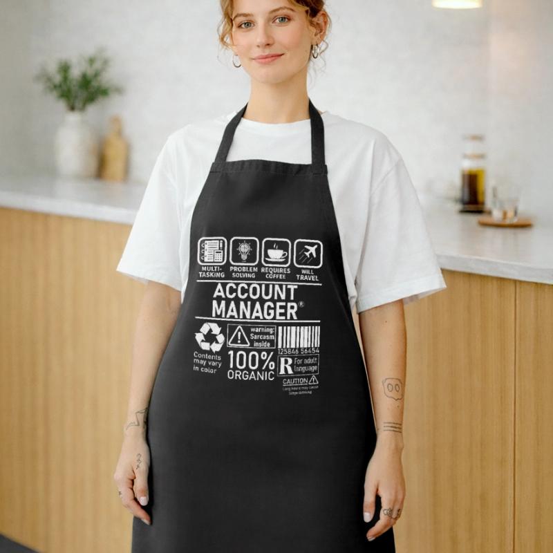 Account Manager Multi Tasking Problem Solving Cooking Apron