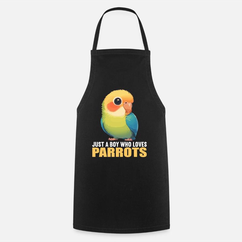 Perroquet Perroquet Perroquet - Tablier de cuisine - noir