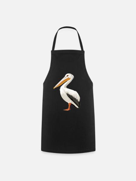 Pélicans Pélican - Tablier de cuisine - noir