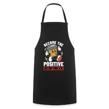 Behavioral Therapist Become The ABA Therapist - Cooking Apron - black - Front - AI Model Male 185 dark (185cm)