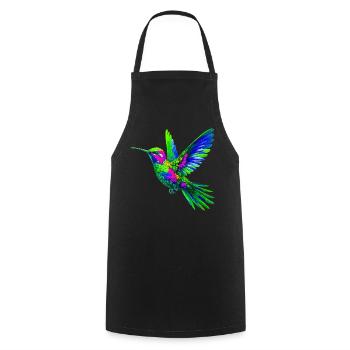 Colibri - Tablier de cuisine - noir - Devant - AI Model Male 185 dark (185cm)