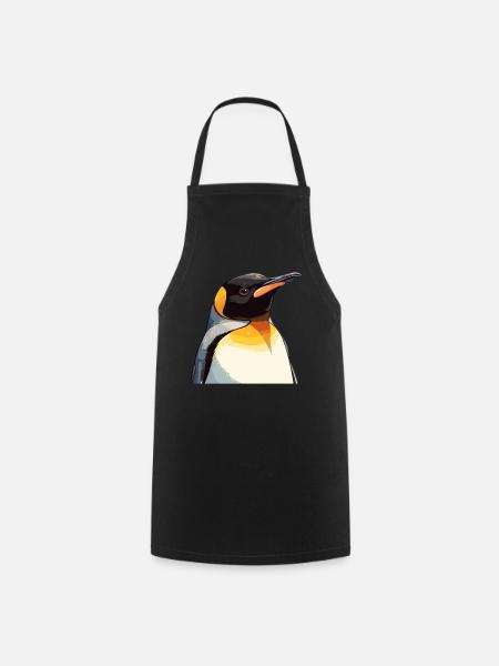 Pinguine Pinguin - Kochschürze - Schwarz