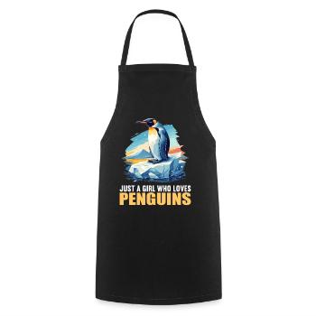 Pingouins Pingouin - Tablier de cuisine - noir - Devant - AI Model Male 185 dark (185cm)