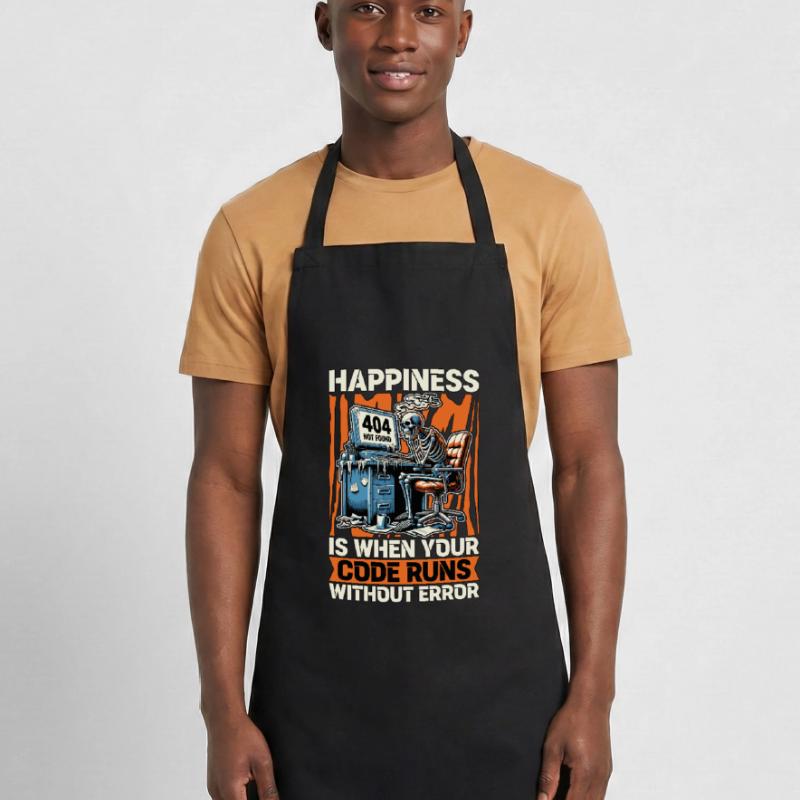 Coder Happiness Is When Your Code Runs Developer Kochschürze